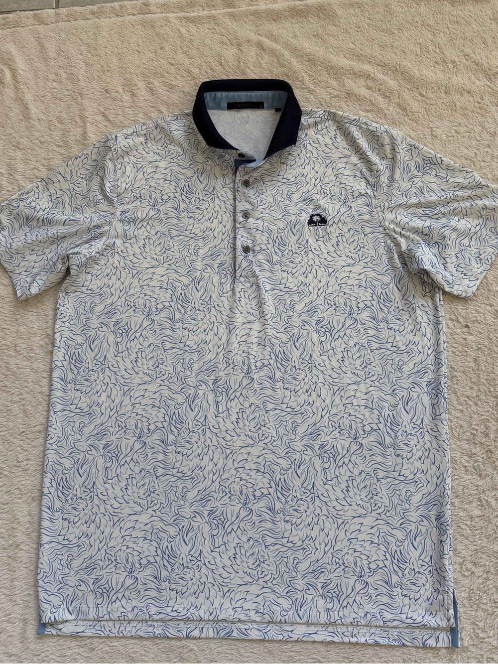 Greyson Den of Thieves Golf Polo